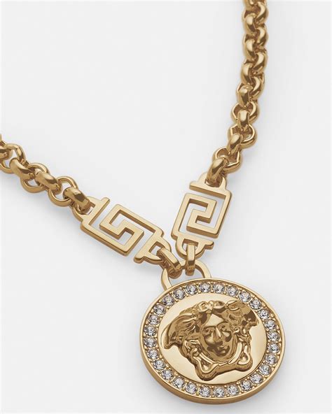 Versace Medusa Greca crystal